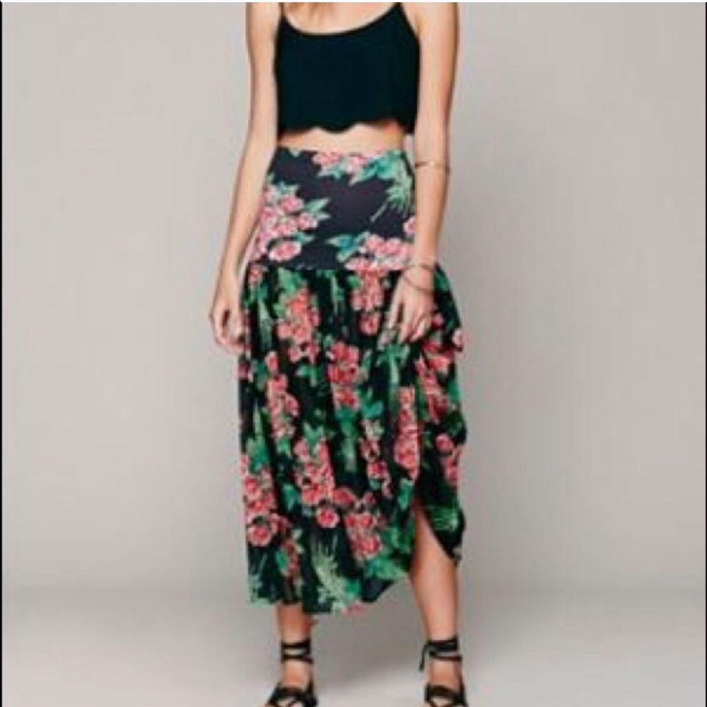 Free People skirt.